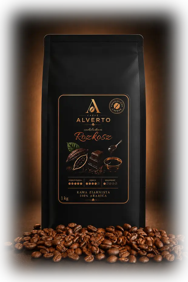 Kawa Caffè Alverto w opakowaniu 1 kg
