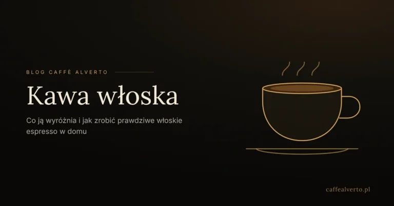 Kawa włoska. Co ją wyróżnia i jak zrobić włoskie espresso w domu
